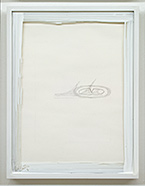 Richard Tuttle | Poem | 2010 | 10 parts, each: 34.5 x 26.5 x 2.5 cm | pencil and color pencil on paper, in hand painted frame by the artist