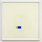 Richard Tuttle | Gold | 2001 | each: 37.5 x 37.5 cm | suite of five colored etchings with aquatint, spitbite, softground, screenprinting, chine colle, and gold and platinum leaf | Ed. 11/25