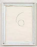 Richard Tuttle | Poem | 2010 | 10 parts, each: 34.5 x 26.5 x 2.5 cm | pencil and color pencil on paper, in hand painted frame by the artist