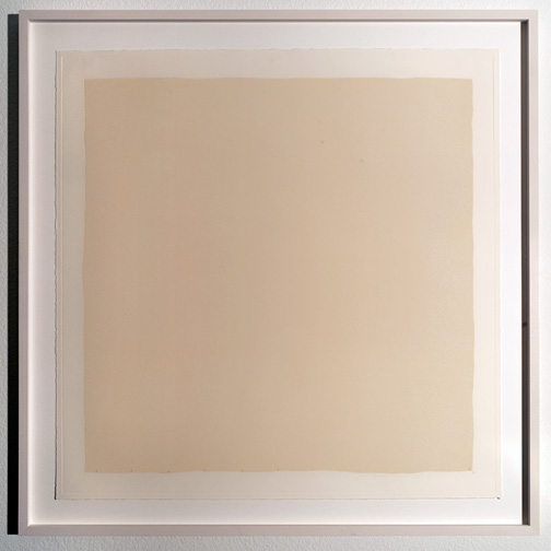 Robert Ryman / Robert Ryman Four Aquatints and One Etching «A»  1991 83.7 x 83.7 cm Ed. 32/80 aquatint