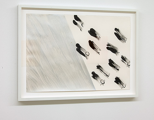 Richard Tuttle / Richard Tuttle Four Horsemen (2)  2018  40.6 x 55.9 cm   acrylic and graphite on paper