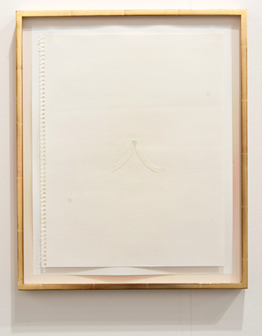 Richard Tuttle / Richard Tuttle Untitled (Collage Drawings) I, 11–20  ten drawings each 35,6 x 29,7 cm Watercolor an paper on paper