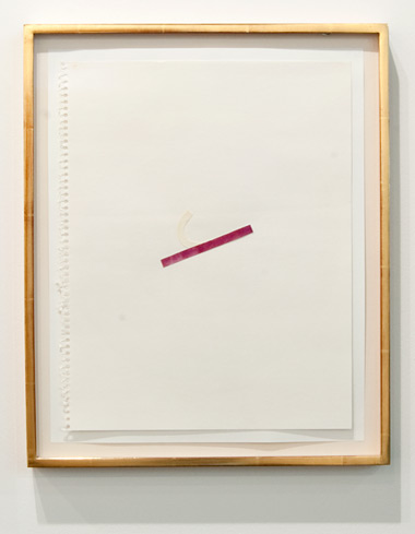 Richard Tuttle / Richard Tuttle Untitled (Collage Drawings) I, 11–20  ten drawings each 35,6 x 29,7 cm Watercolor an paper on paper