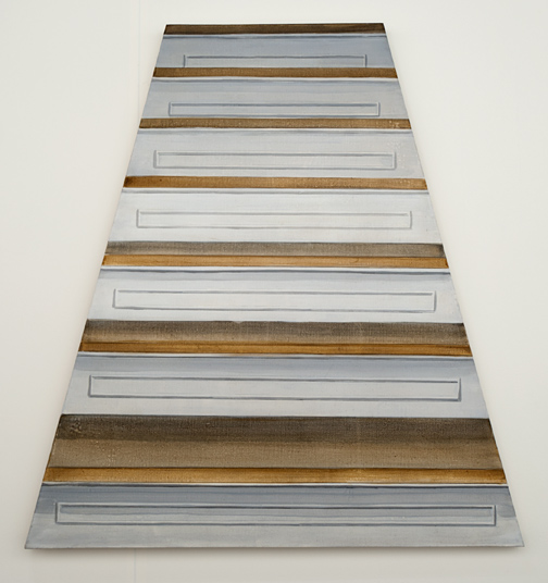 Sylvia Plimack-Mangold / Sylvia Plimack Mangold Untitled (Staircase)  1968 100 x 94 cm Acryl auf Leinwand