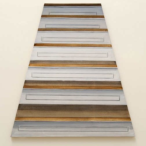 Sylvia Plimack-Mangold / Sylvia Plimack Mangold Untitled (Staircase)  1968 100 x 94 cm Acrylic on canvas