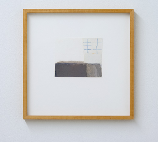 James Bishop / Untitled  2001 11.3 x 13.8 cm oil and crayon on paper