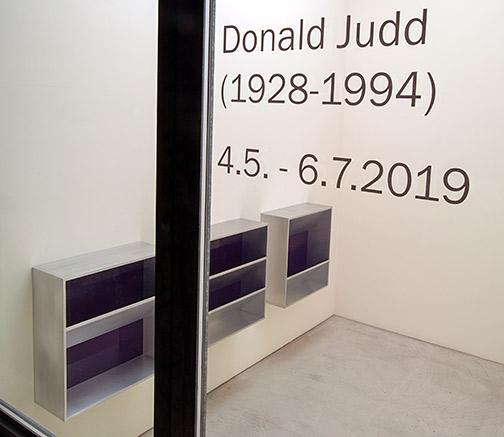 Donald Judd / Donald Judd (1928 – 1994)