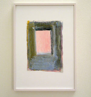 Joseph Egan / Colori #6  2007  35 x 25 x 2 cm various paints on paper with framing