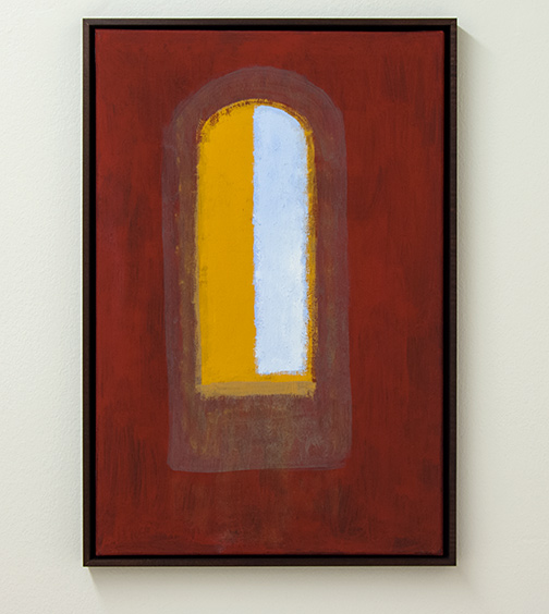 Joseph Egan / open2009 62.5 x 42.5 x 3 cmvarious paints on canvas with framing
