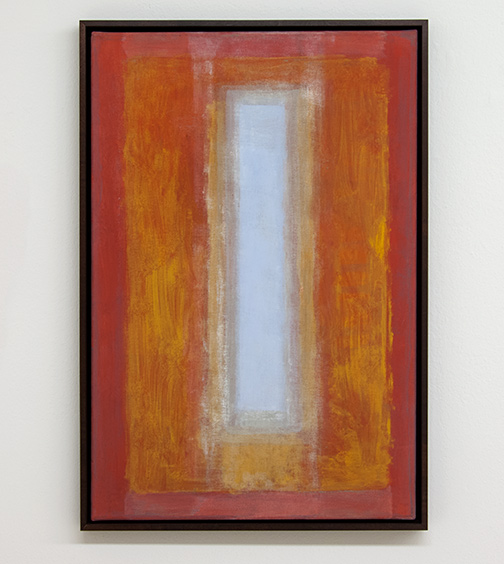 Joseph Egan / between200962.5 x 42.5 x 3 cmvarious paints on canvas with framing