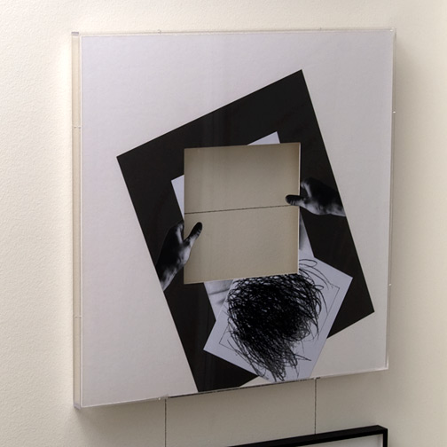 Giulio Paolini / L’ombra del vuoto  2009  80 x 80 cm Collage on paper