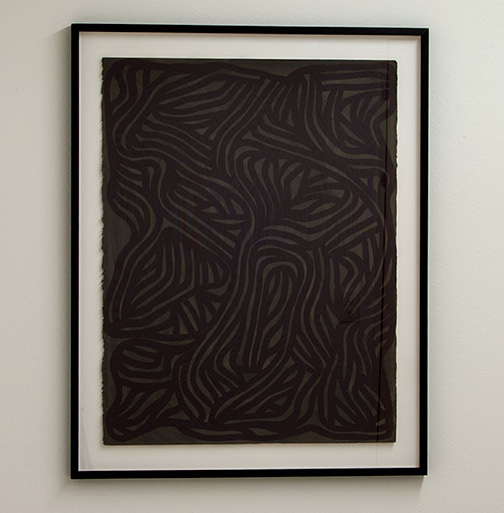 Sol LeWitt / Sol LeWitt Irregular Grid  2001  75 x 57.6 cm   gouache on paper