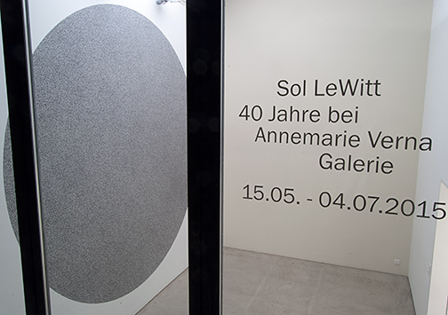Sol LeWitt / 40 Jahre bei Annemarie Verna Galerie, Part II