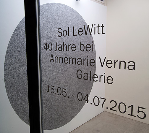 Sol LeWitt / 40 Jahre bei Annemarie Verna Galerie, Part I