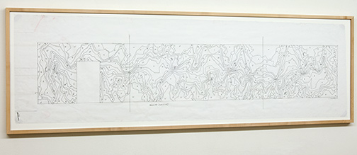 Sol LeWitt / Working Drawing Beyeler  2001  45.8 x 158.5 cm ink and pencil on paper