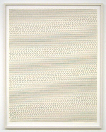 Sol LeWitt / Straight, not straight and broken lines in all horizontal combinations  (three kinds of lines and all their combinations) 1973 each 69 x 53.8 cm etching portfolio of 7, Ed. 7/25