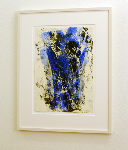 David Rabinowitch / David Rabinowitch  Colour Tree Drawing  1996 45 x 32 cm wax medium, pigment, pencil and oilpaint on paper