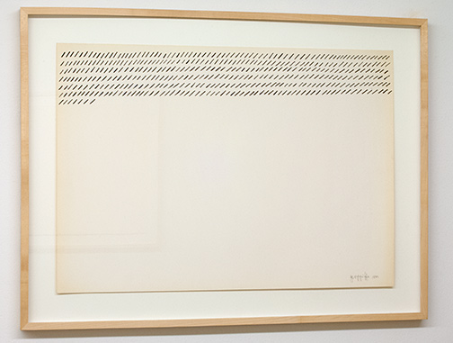 Giorgio Griffa / Giorgio Griffa Senza Titolo  n.d. 51 x 72 cm ink on paper