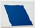 Sol LeWitt | Rip Drawing (R 368) | 1975 | 43.5 x 66 cm | ripped blue paper