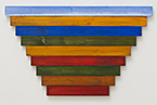 Joseph Egan | Unbound Blue | 2021 | 43 x 70 x 2.5 cm | oil paint on wood