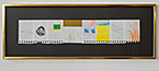 Richard Tuttle | Rest on the Flight to Egypt | 2009 | 29.5 x 82.5 cm | watercolor, acrylic, graphite and
goldleaf on paper on cardboard (in artists frame)